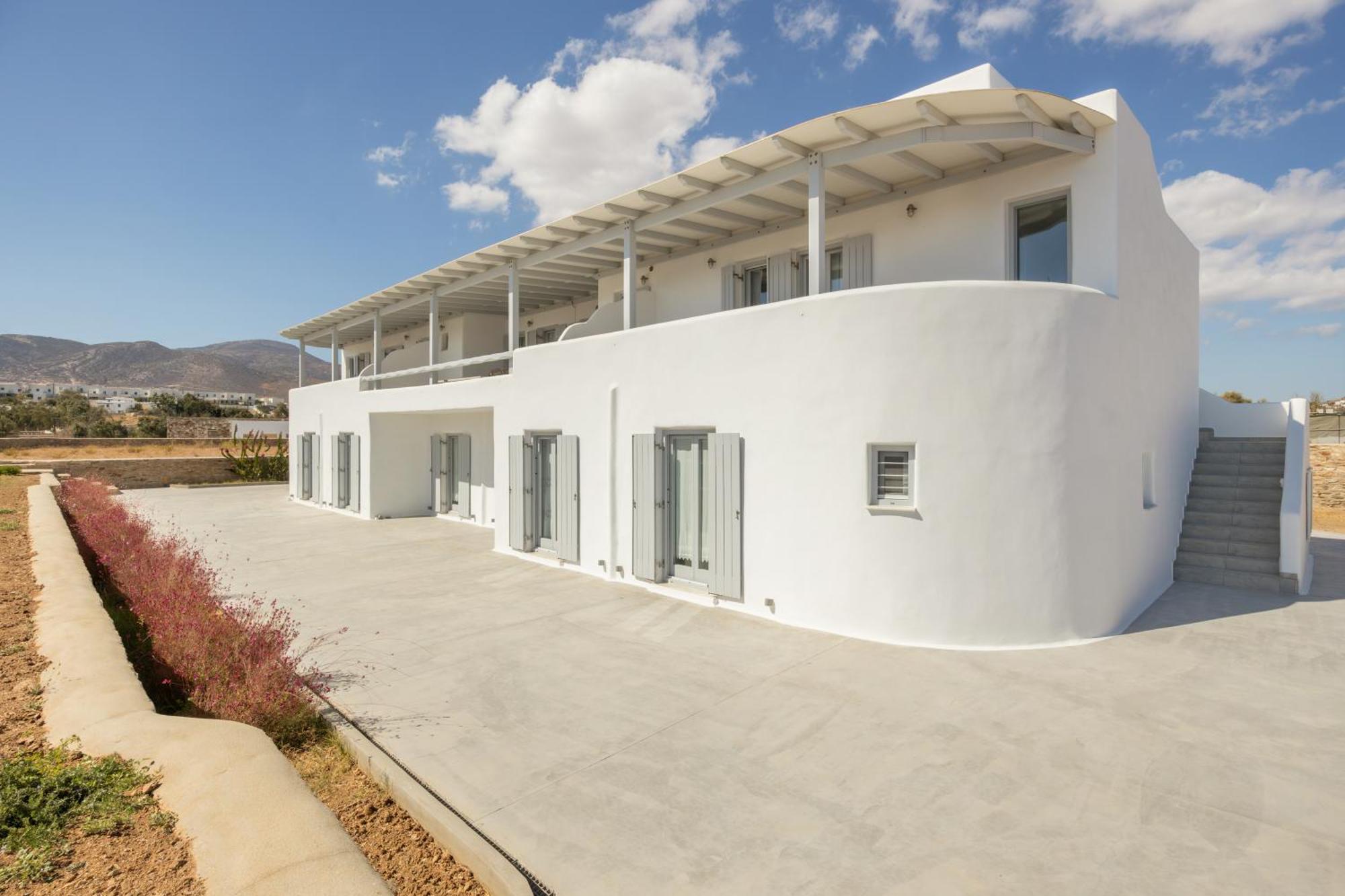 Paros Melodia Apartments Logaras Bagian luar foto