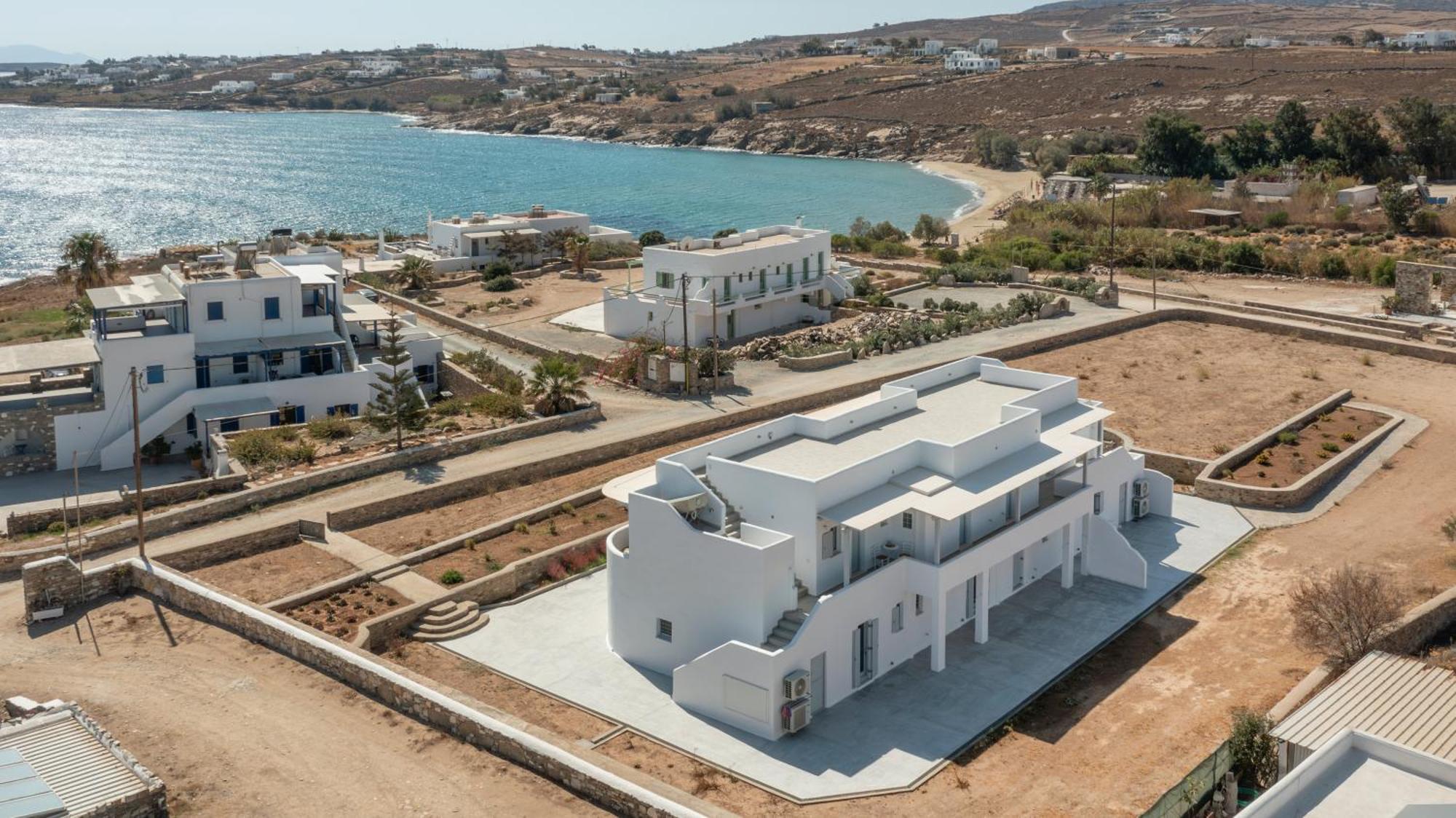 Paros Melodia Apartments Logaras Bagian luar foto