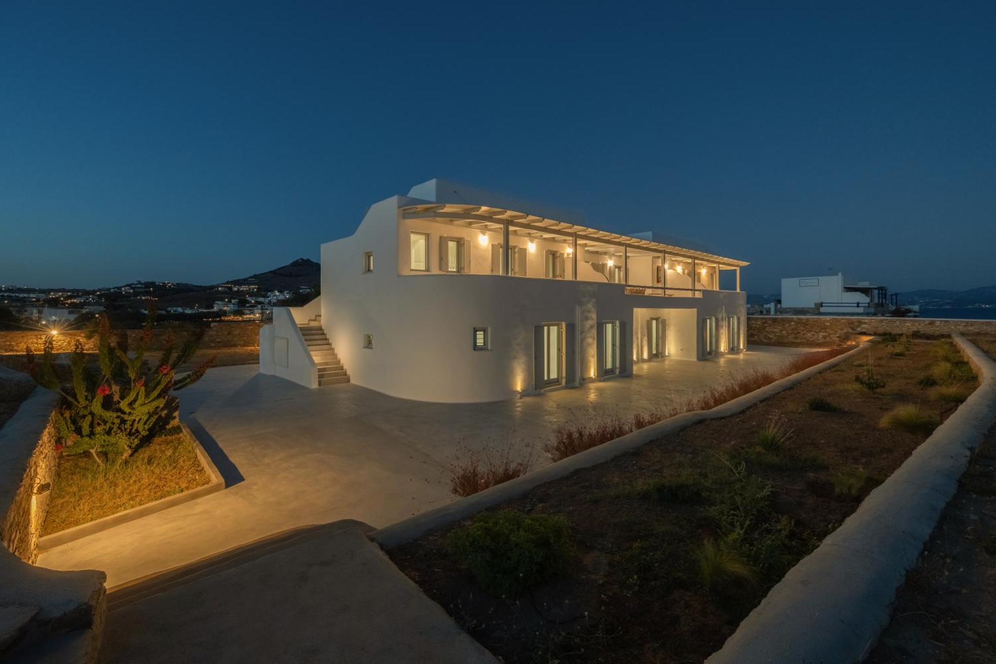 Paros Melodia Apartments Logaras Bagian luar foto