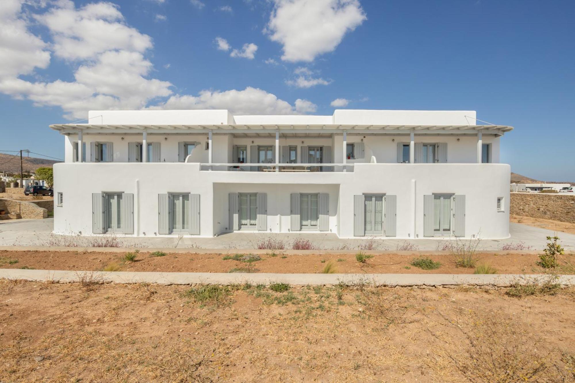 Paros Melodia Apartments Logaras Bagian luar foto