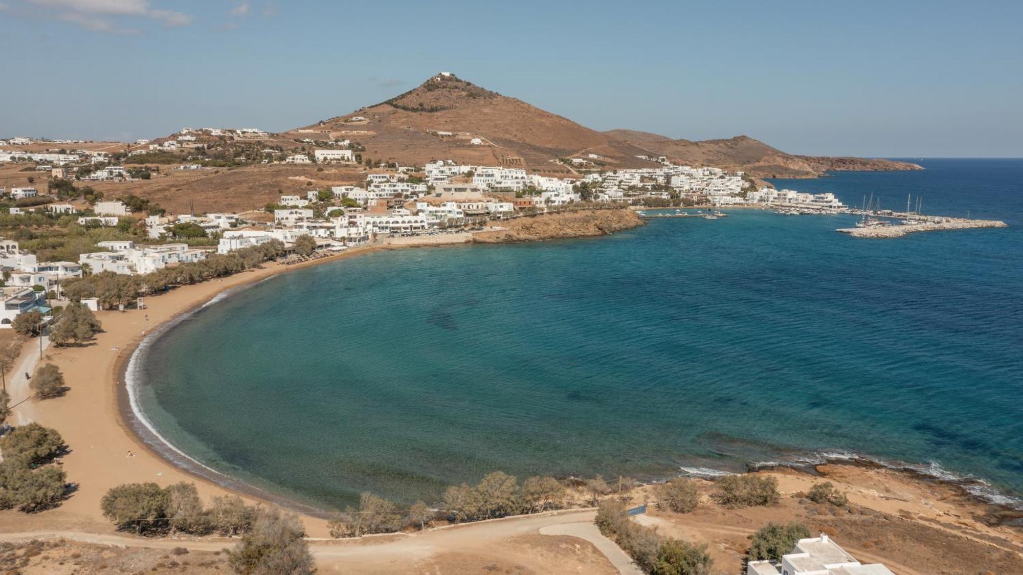Paros Melodia Apartments Logaras Bagian luar foto