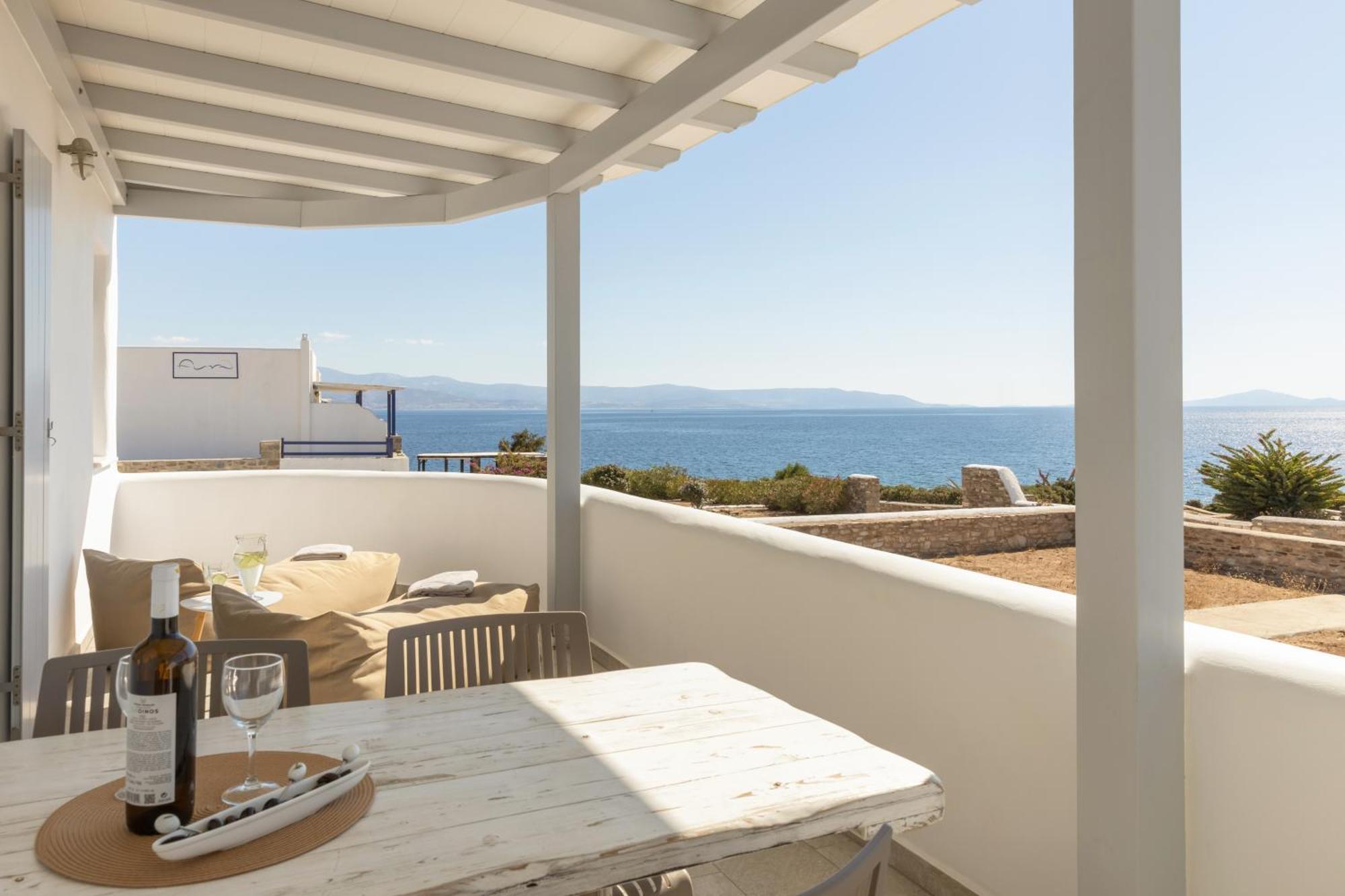 Paros Melodia Apartments Logaras Bagian luar foto
