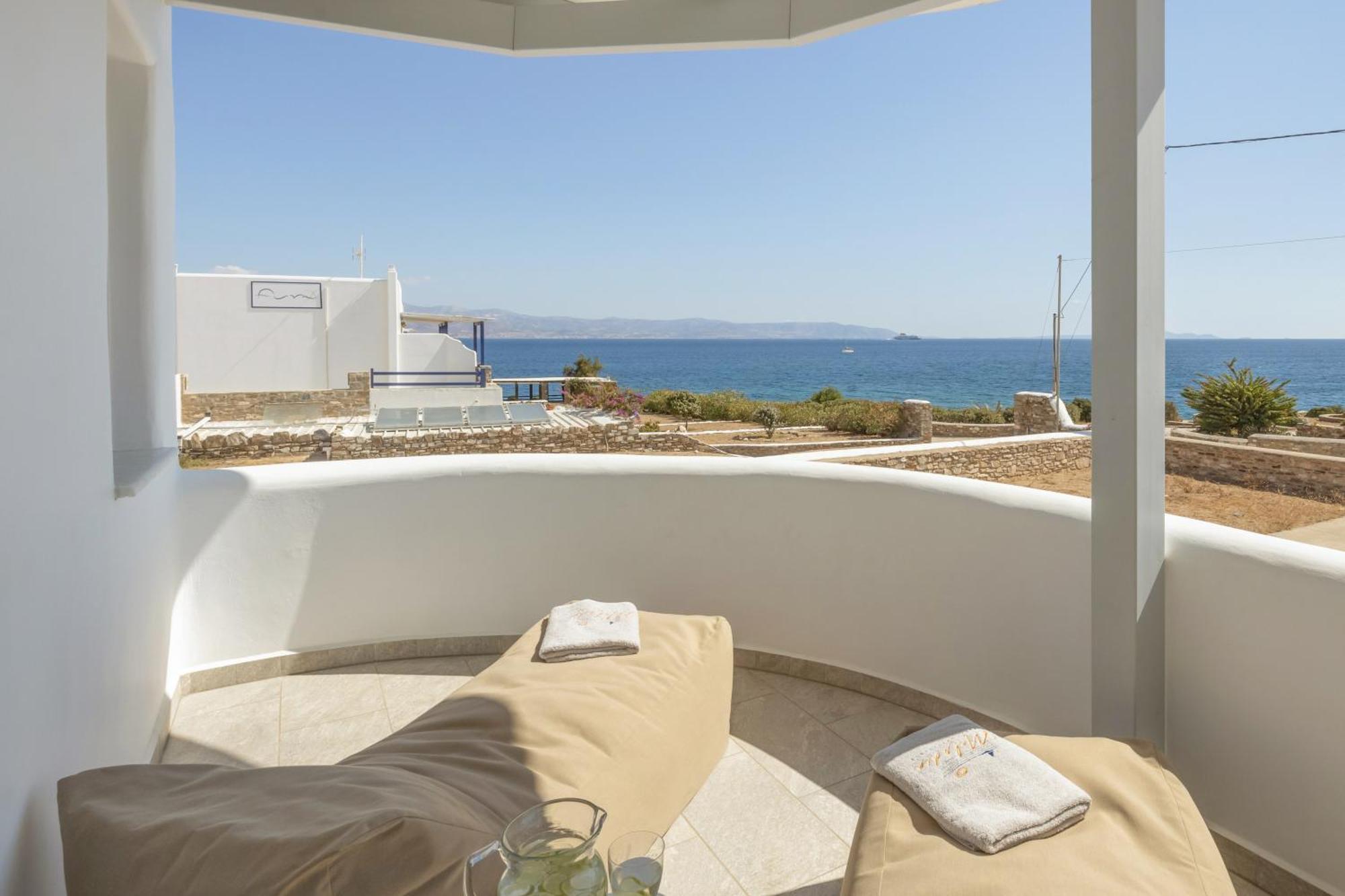 Paros Melodia Apartments Logaras Bagian luar foto